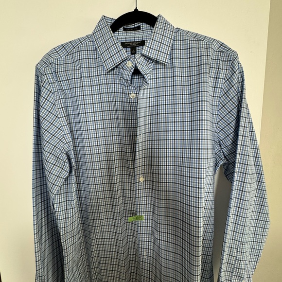 Banana Republic Non Iron Grant Fit Men Shirt Large - Picture 1 of 5